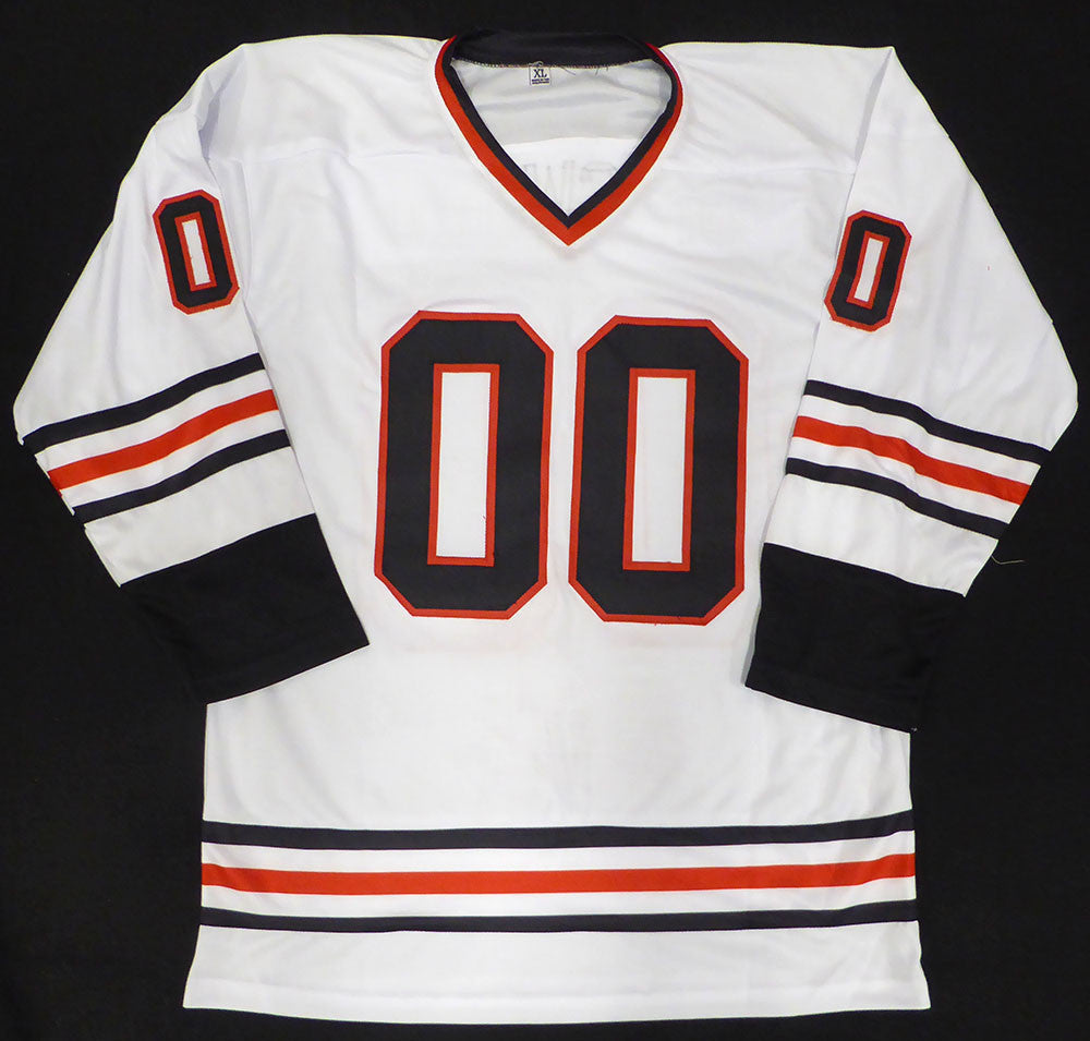 Christmas Vacation Chevy Chase Autographed White Jersey Clark Griswold Beckett BAS QR #BS70646