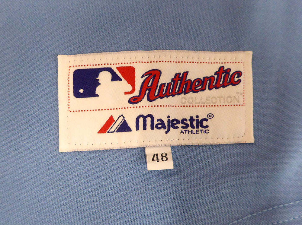 Seattle Mariners Yuniesky Betancourt Retro Blue 2008 Game Worn Jersey & Pants Unsigned MLB Holo #LH028213