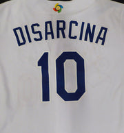 Gary Disarcina Italy 2006 WBC Game Worn White Jersey Unsigned MLB Holo #BB020239