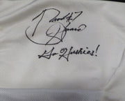 Washington Huskies Brock Huard Autographed White Jersey "Go Huskies!" 1997 Jeep Aloha Bowl Beckett BAS QR #BS30294