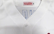 Texas Rangers Nolan Ryan Autographed 1993 White Authentic Mitchell & Ness Jersey Beckett BAS QR #BS30317