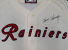Seattle Mariners Goose Gossage Autographed Cream Ebbets Field Flannels Jersey June 11, 1994 Ebbets Field Turn Back The Clock Beckett BAS QR #BH26885