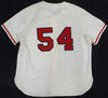Seattle Mariners Goose Gossage Autographed Cream Ebbets Field Flannels Jersey June 11, 1994 Ebbets Field Turn Back The Clock Beckett BAS QR #BH26885