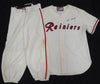 Seattle Mariners Goose Gossage Autographed Cream Ebbets Field Flannels Jersey June 11, 1994 Ebbets Field Turn Back The Clock Beckett BAS QR #BH26885