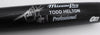 Todd Helton Autographed Game Model Mizuno Bat Colorado Rockies Beckett BAS QR #BM02118