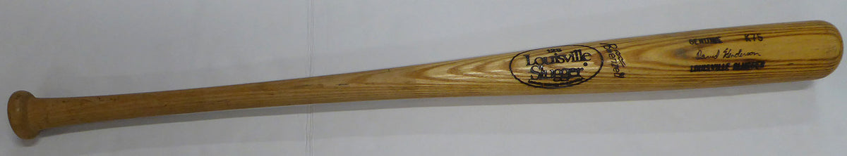 David Henderson Unsigned Game Used Bat Louisville Slugger K75 Seattle Mariners SKU #253146