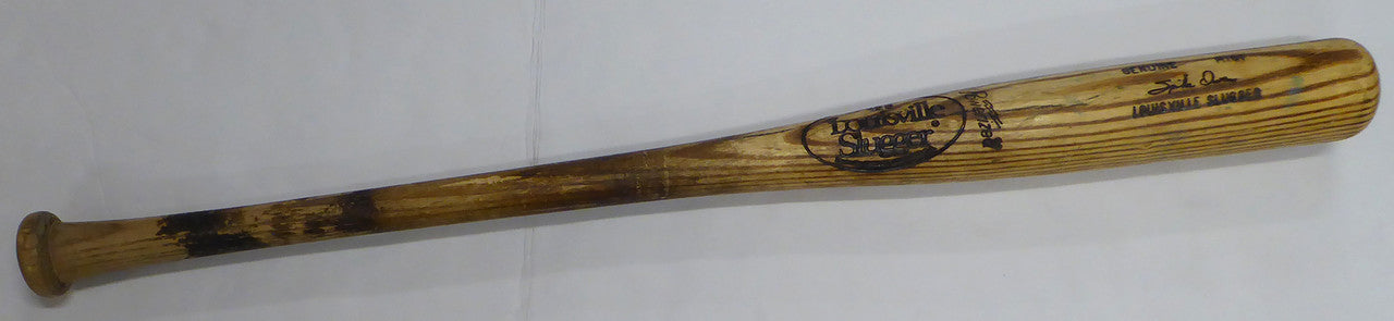 Spike Owen Unsigned Game Used Bat Louisville Slugger R161 Seattle Mariners SKU #253148