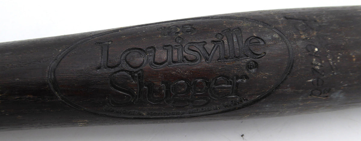 Phil Bradley Unsigned Game Used Bat Louisville Slugger R161 Seattle Mariners SKU #253153