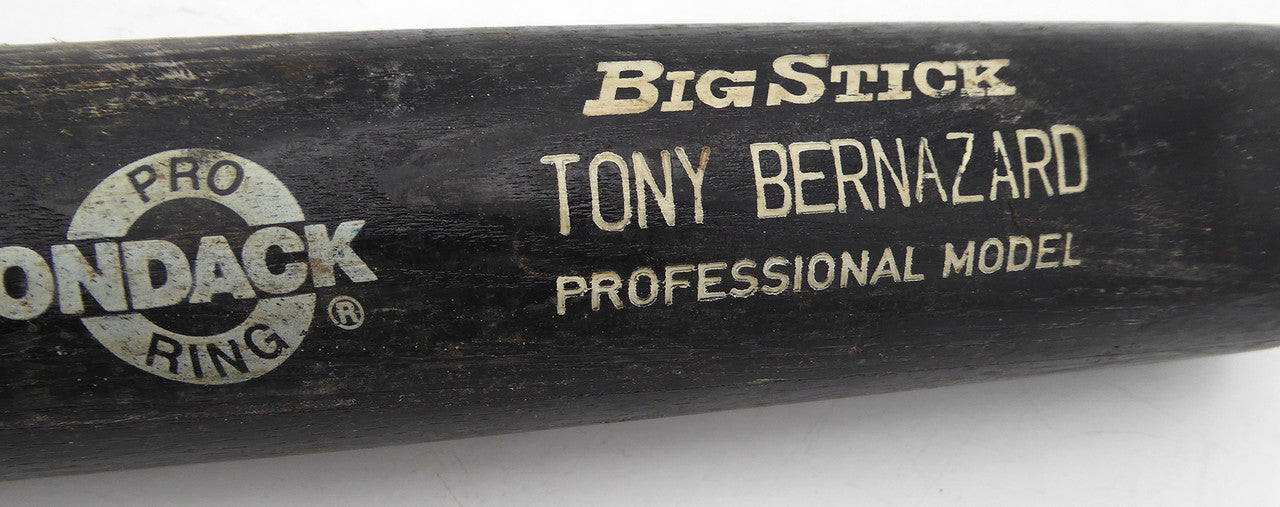 Tony Bernazard Unsigned Game Used Bat Rawlings TB4 Seattle Mariners SKU #253159