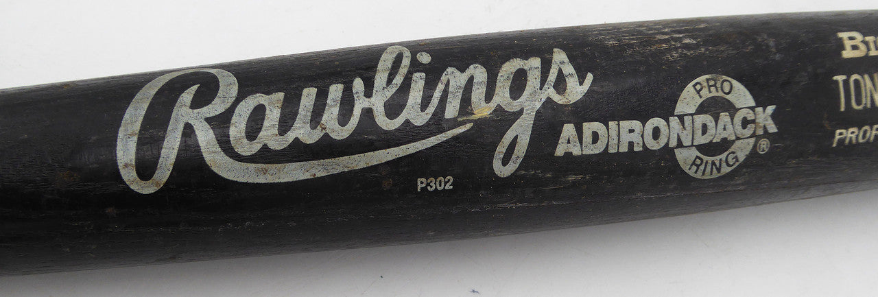 Tony Bernazard Unsigned Game Used Bat Rawlings TB4 Seattle Mariners SKU #253159