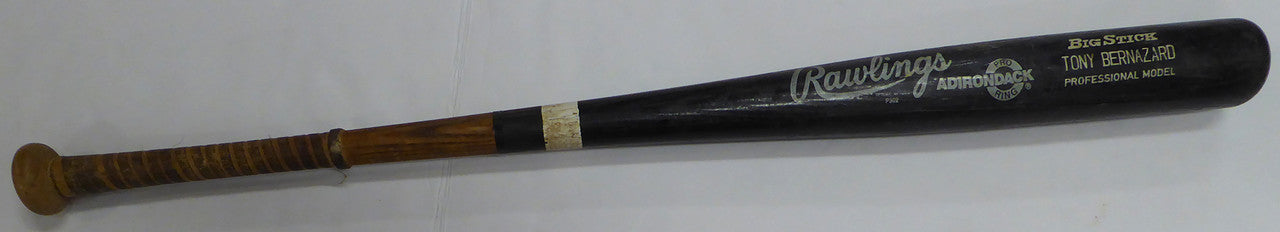 Tony Bernazard Unsigned Game Used Bat Rawlings TB4 Seattle Mariners SKU #253159