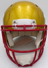Clyde Edwards-Helaire Autographed Kansas City Chiefs Flash Gold Authentic Full Size Speed Helmet Beckett BAS QR #WK21042