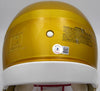 Clyde Edwards-Helaire Autographed Kansas City Chiefs Flash Gold Authentic Full Size Speed Helmet Beckett BAS QR #WK21042
