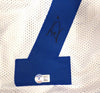 Dallas Cowboys Trevon Diggs Autographed White Jersey Beckett BAS QR #AD26145