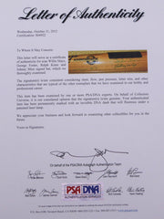 50 HR Club Autographed Rawlings Bat 4 Signatures 4 Signatures Including Willie Mays PSA/DNA #S04922