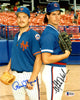 Randy Myers & Mitch Williams Autographed 8x10 Photo Beckett BAS Stock #149532