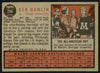 Ken Hamlin Autographed 1962 Topps Card #296 Washington Senators SKU #149691