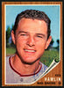Ken Hamlin Autographed 1962 Topps Card #296 Washington Senators SKU #149691