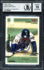 Ichiro Suzuki Autographed 2001 Fleer Triple Crown Rookie Card #306 Seattle Mariners #2961/2999 Auto Grade 10 Beckett BAS #12490896