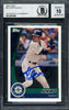 Ichiro Suzuki Autographed 2002 Topps Post Card #9 Seattle Mariners Auto Grade 10 Beckett BAS #12491004