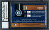 Ichiro Suzuki Autographed 2002 Playoff Piece of the Game Card #3 Seattle Mariners Auto Grade 10 Beckett BAS #12491008