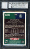 Ichiro Suzuki Autographed 2002 Topps Total Card #710 Seattle Mariners Auto Grade 10 Beckett BAS #12491239