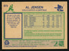 Al Jensen Autographed 1983-84 O-Pee-Chee Rookie Card #373 Washington Capitals SKU #151382