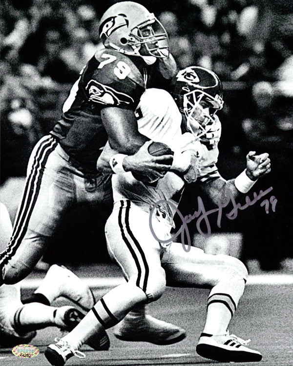 Jacob Green Autographed 8x10 Photo Seattle Seahawks MCS Holo Stock #82284