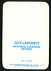 Guy Lapointe Autographed 1976-77 Topps Glossy Card #17 Montreal Canadiens SKU #151895