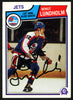 Bengt Lundholm Autographed 1983-84 O-Pee-Chee Card #387 Winnipeg Jets SKU #151385