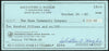 Sal Maglie Autographed 3x6 Check Brooklyn Dodgers, New York Yankees SKU #147877