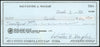 Sal Maglie Autographed 3x6 Check Brooklyn Dodgers, New York Yankees SKU #147865