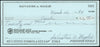 Sal Maglie Autographed 3x6 Check Brooklyn Dodgers, New York Yankees SKU #147866