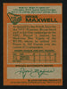 Bryan Maxwell Autographed 1978-79 Topps Rookie Card #216 Minnesota North Stars SKU #153574