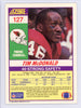 Tim McDonald Autographed 1990 Score Card #127 Phoenix Cardinals SKU #134708