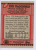 Tim McDonald Autographed 1990 Topps Card #435 Phoenix Cardinals SKU #134710