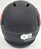 Clyde Edwards-Helaire Autographed Kansas City Chiefs Eclipse Black Speed Mini Helmet Beckett BAS QR Stock #193779