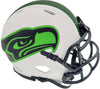 Unsigned Seattle Seahawks Lunar Eclipse White Speed Mini Helmet Stock #192180