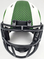 Unsigned Seattle Seahawks Lunar Eclipse White Speed Mini Helmet Stock #192180