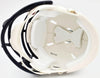 Zach Wilson Autographed BYU Cougars White Speed Mini Helmet Beckett BAS Stock #191114