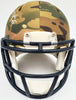 Devonta Smith Autographed Alabama Crimson Tide Camo Speed Mini Helmet Beckett BAS Stock #191111