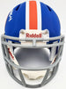Kyle Pitts Autographed Florida Gators Flat Matte Blue Speed Mini Helmet Beckett BAS Stock #189800