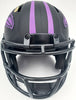 Patrick Queen Autographed Eclipse Black Baltimore Ravens Speed Mini Helmet Beckett BAS Stock #185830