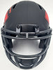 Mecole Hardman Autographed Kansas City Chiefs Eclipse Black Speed Mini Helmet "SB LIV Champs" Beckett BAS Stock #185786