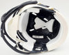 Tyler Lockett Autographed Seattle Seahawks Speed Mini Helmet In Silver MCS Holo Stock #182260