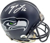 Tyler Lockett Autographed Seattle Seahawks Mini Helmet In Silver MCS Holo Stock #182258
