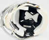 Russell Wilson Autographed Seattle Seahawks Matte Black Speed Mini Helmet In Silver RW Holo Stock #145843