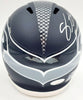 Shaquem Griffin Autographed Seattle Seahawks Mini Helmet In Silver MCS Holo Stock #134383