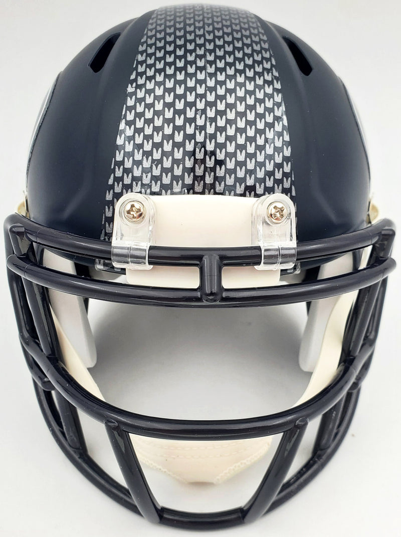 Unsigned Seattle Seahawks Blue Speed Mini Helmet Stock #90876
