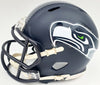 Unsigned Seattle Seahawks Blue Speed Mini Helmet Stock #90876